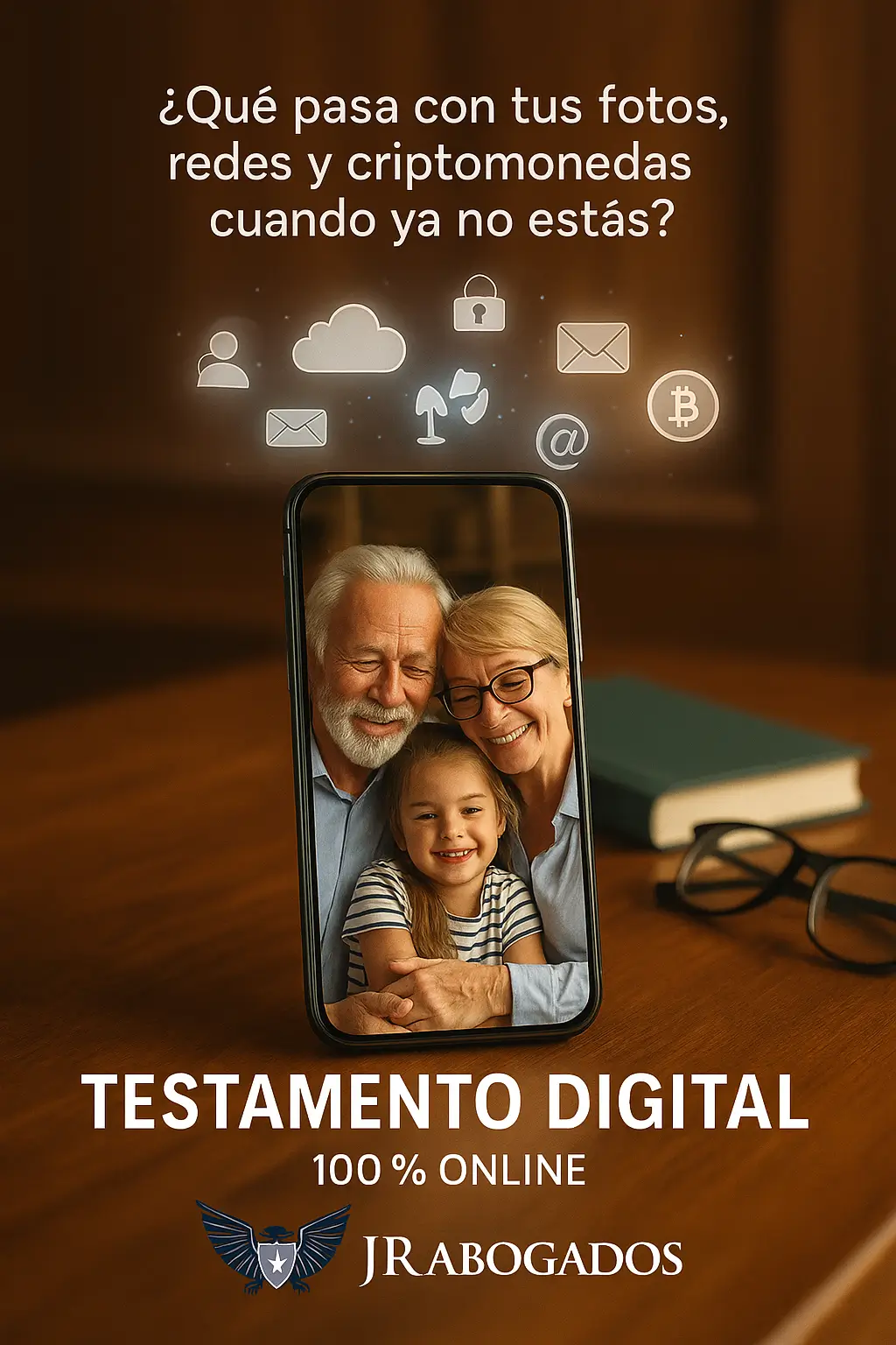Nombrar albacea digital en testamento: facultades