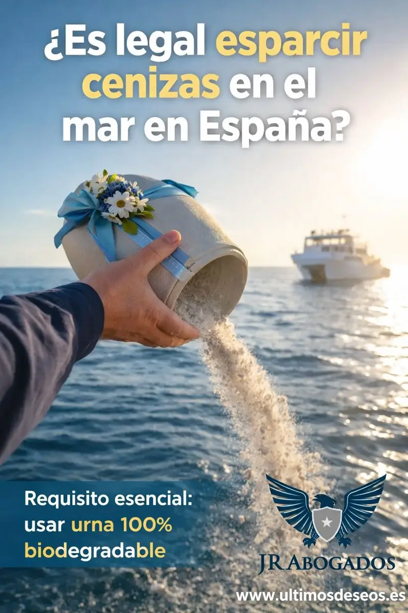¿Se pueden esparcir cenizas en el mar en España? Todo lo que dice la ley